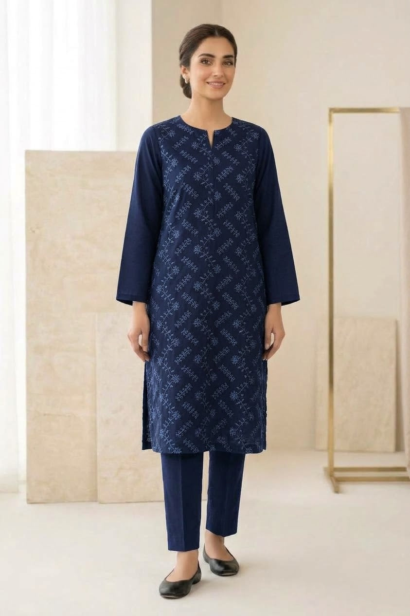 Bareeze Embroidered Karandi Unstitched ST 2pc