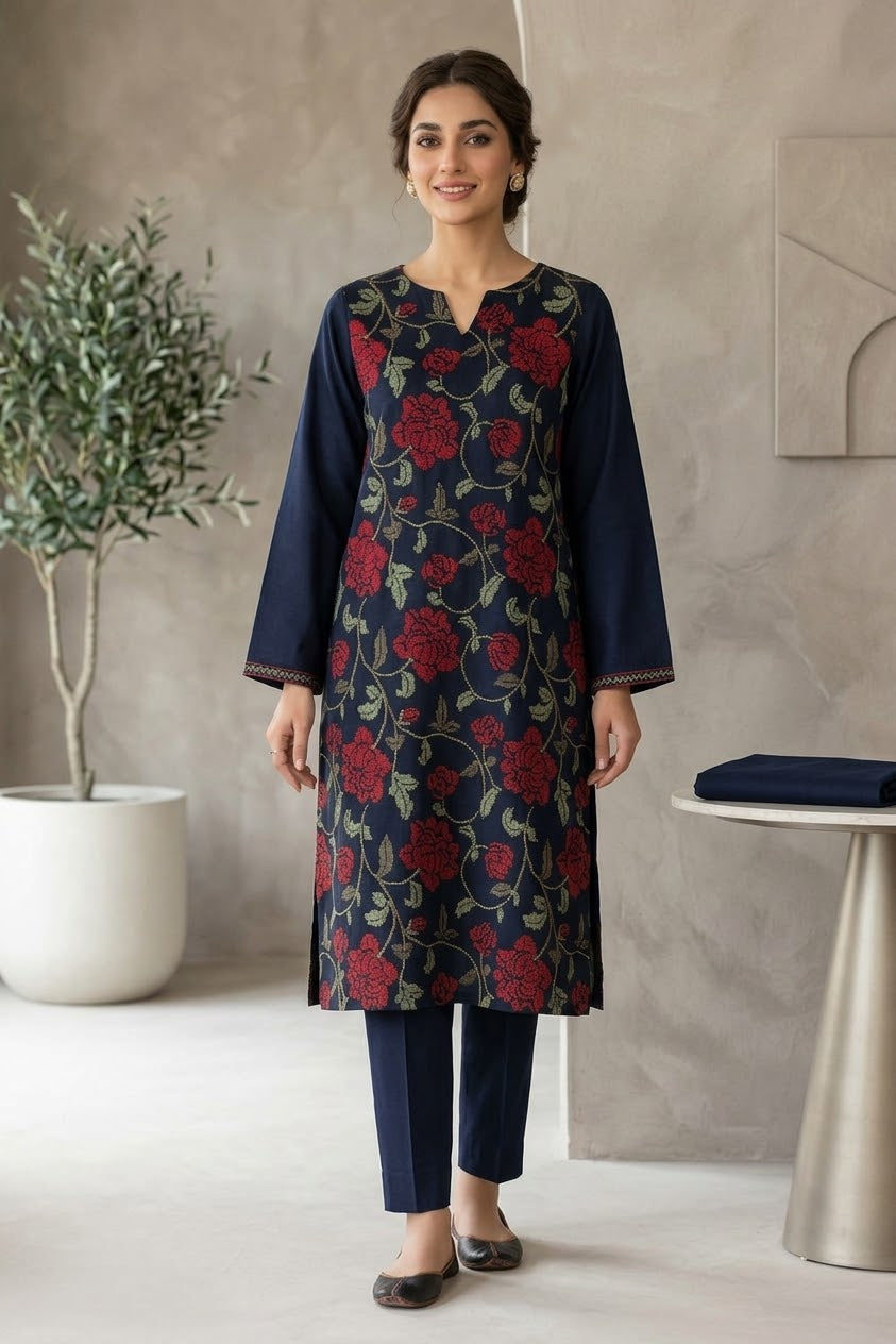 Bareeze Embroidered Karandi Unstitched ST 2pc
