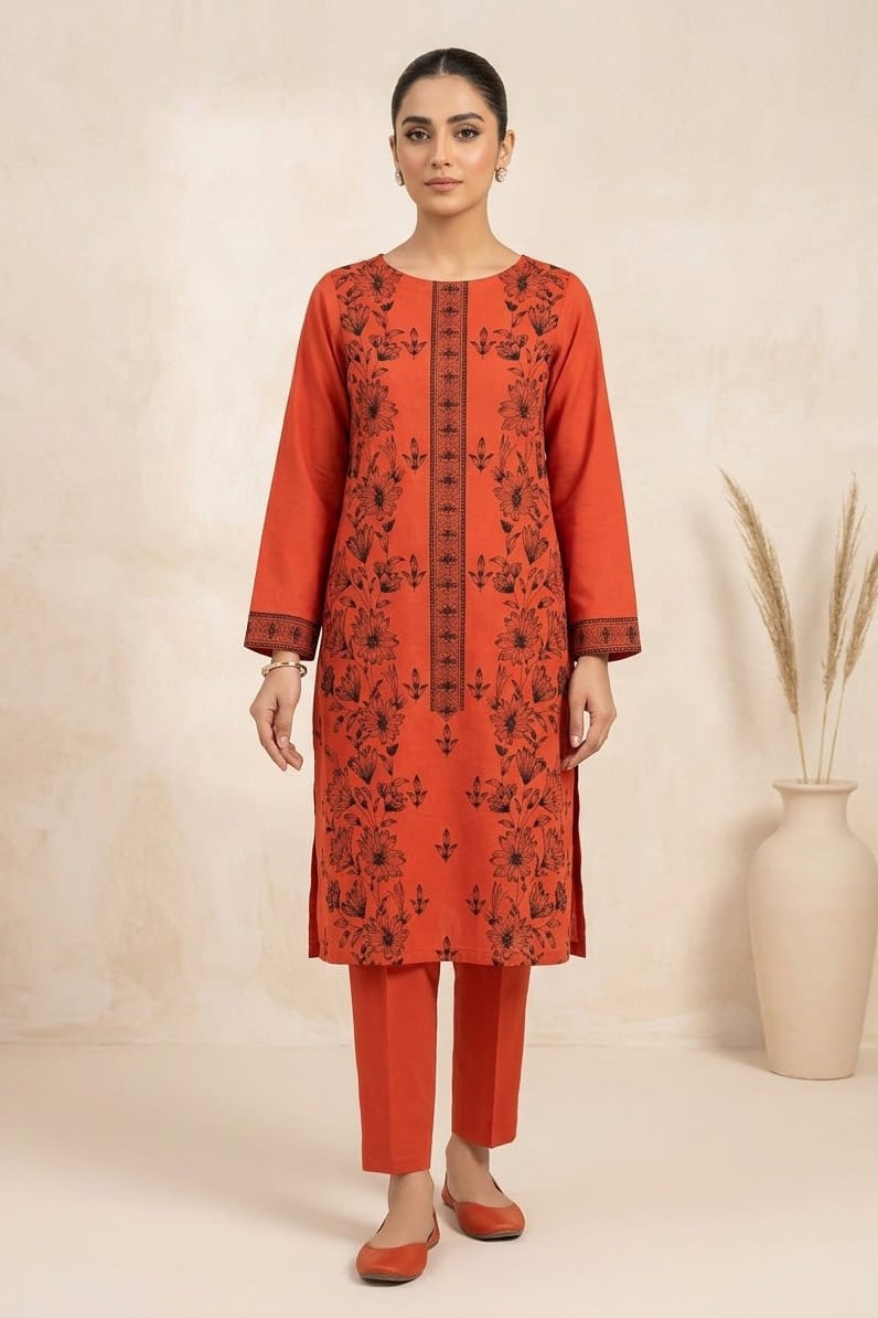 Bareeze Embroidered Karandi Unstitched ST 2pc