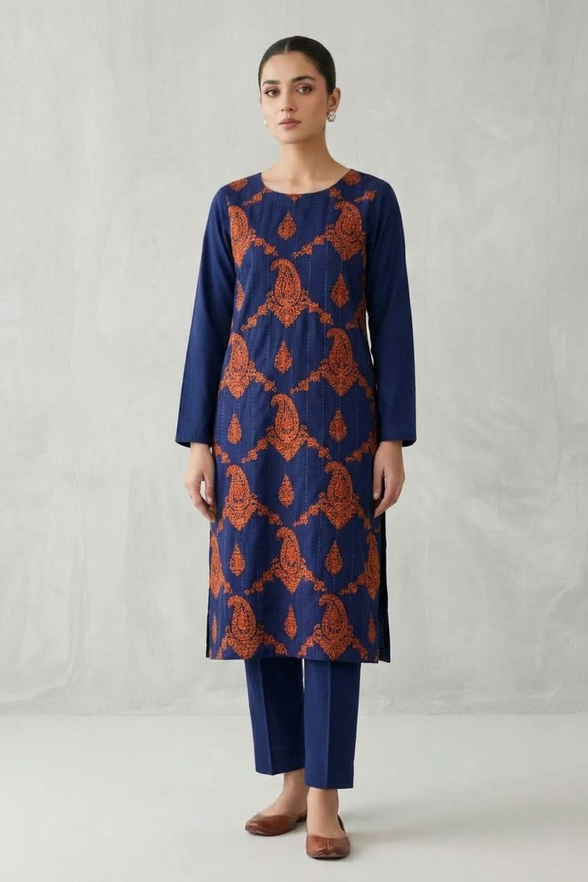 Bareeze Embroidered Karandi Unstitched ST 2pc