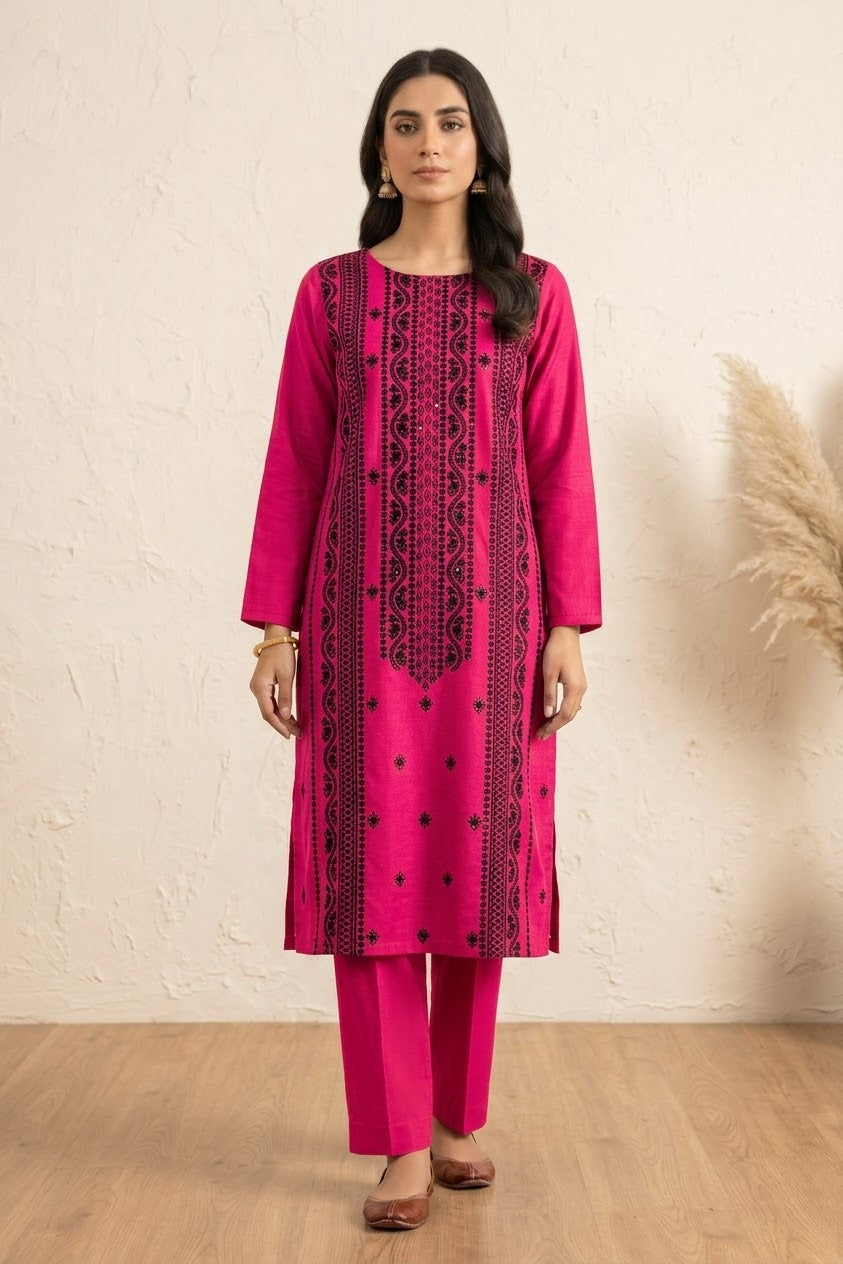 Bareeze Embroidered Karandi Unstitched ST 2pc