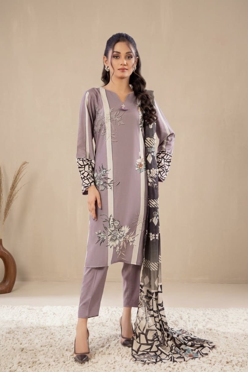 Tawakal Rasha Stitched Printed Viscose 3pc