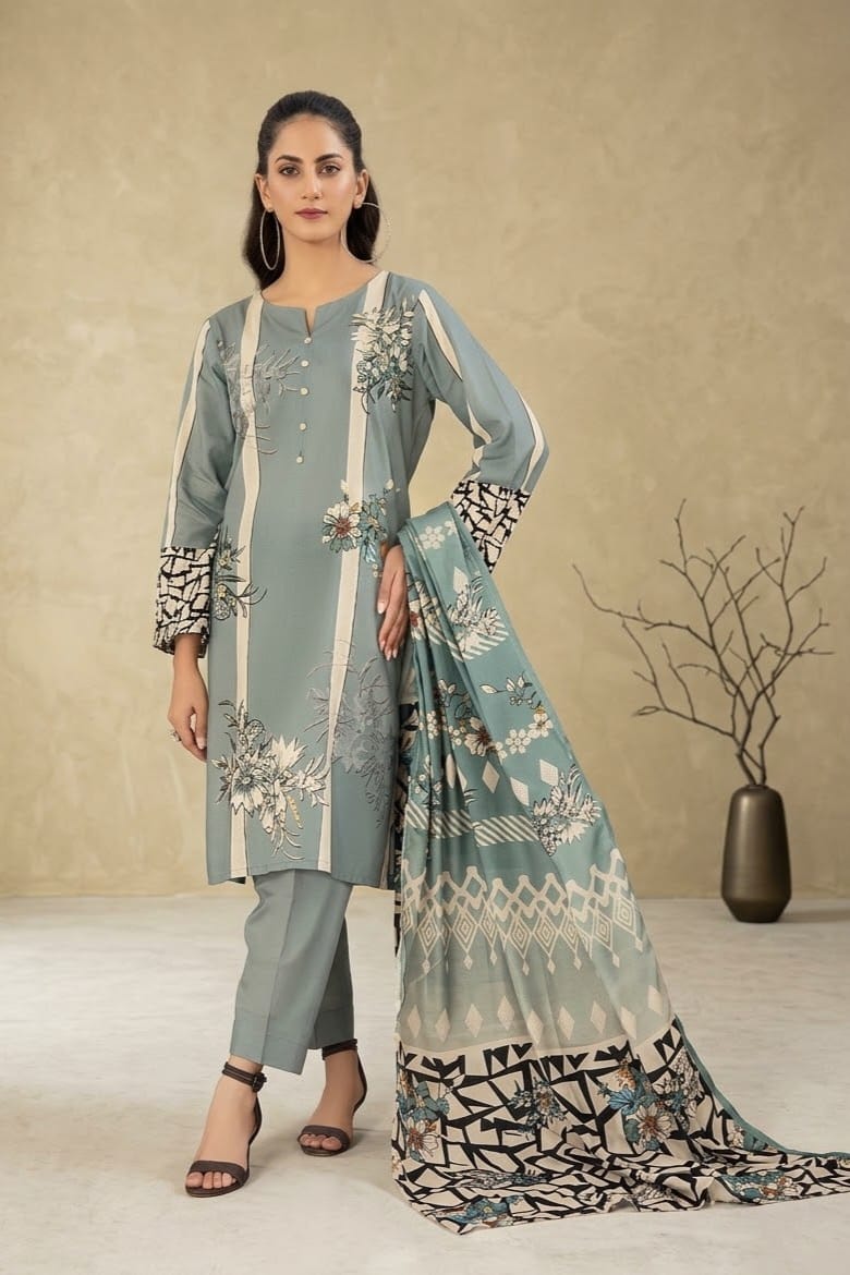 Tawakal Rasha Stitched Printed Viscose 3pc