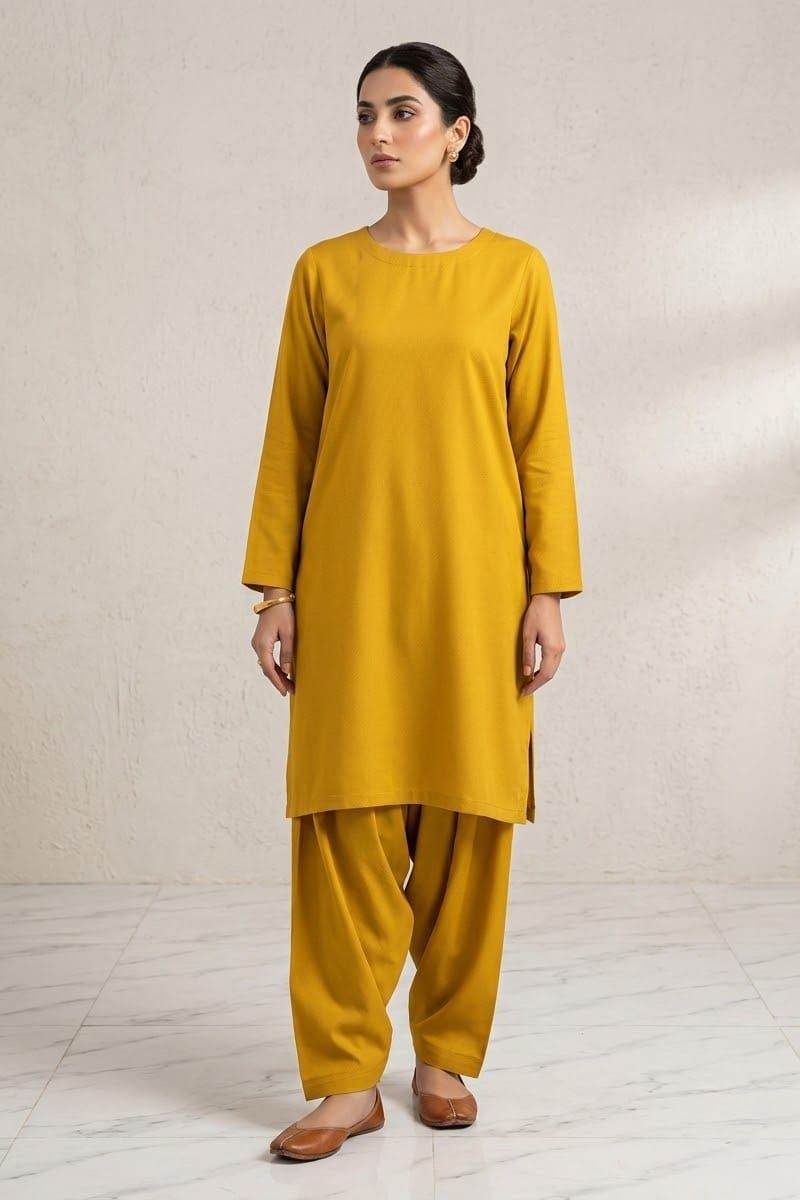 Sapphire Unstitched Plaino Linen ST 2pc