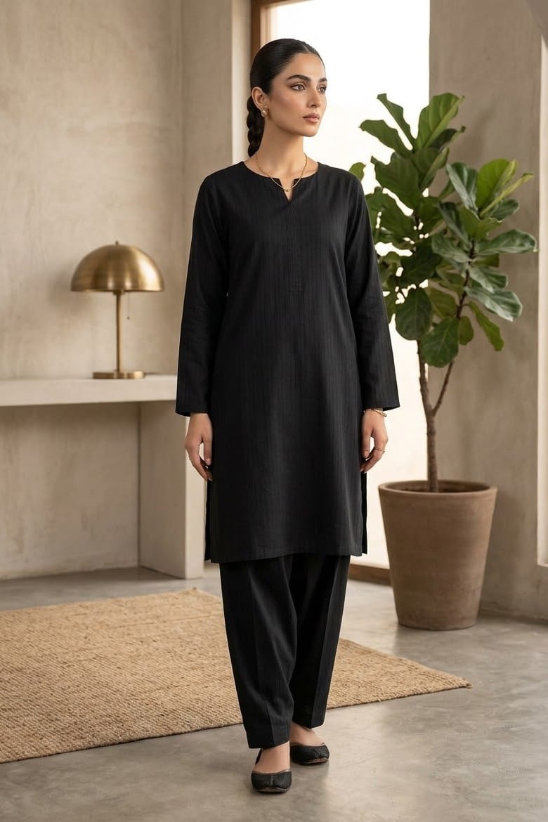 Sapphire Unstitched Plaino Slub Linen ST 2pc