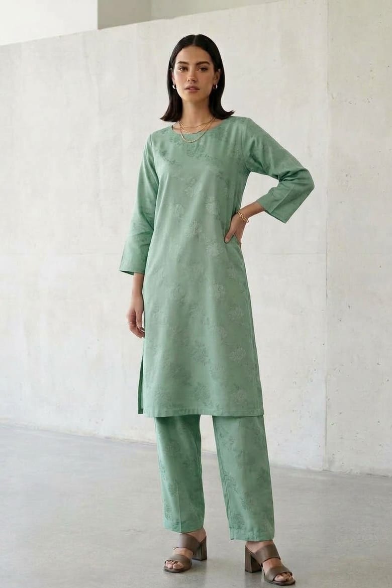 Sapphire Unstitched Plaino Slub Linen ST 2pc