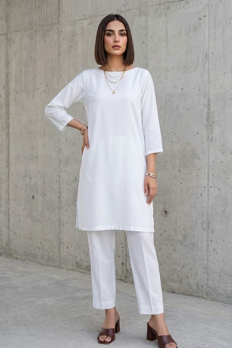 Sapphire Unstitched Plaino Linen ST 2pc