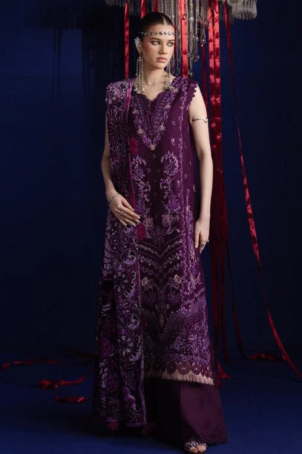 Parishay Panache Unstitched Luxury Kotrai 3pc