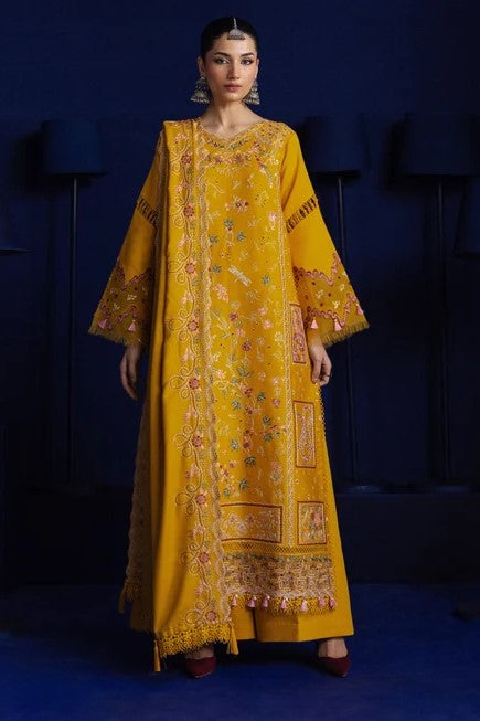Parishay Panache Unstitched Luxury Kotrai 3pc