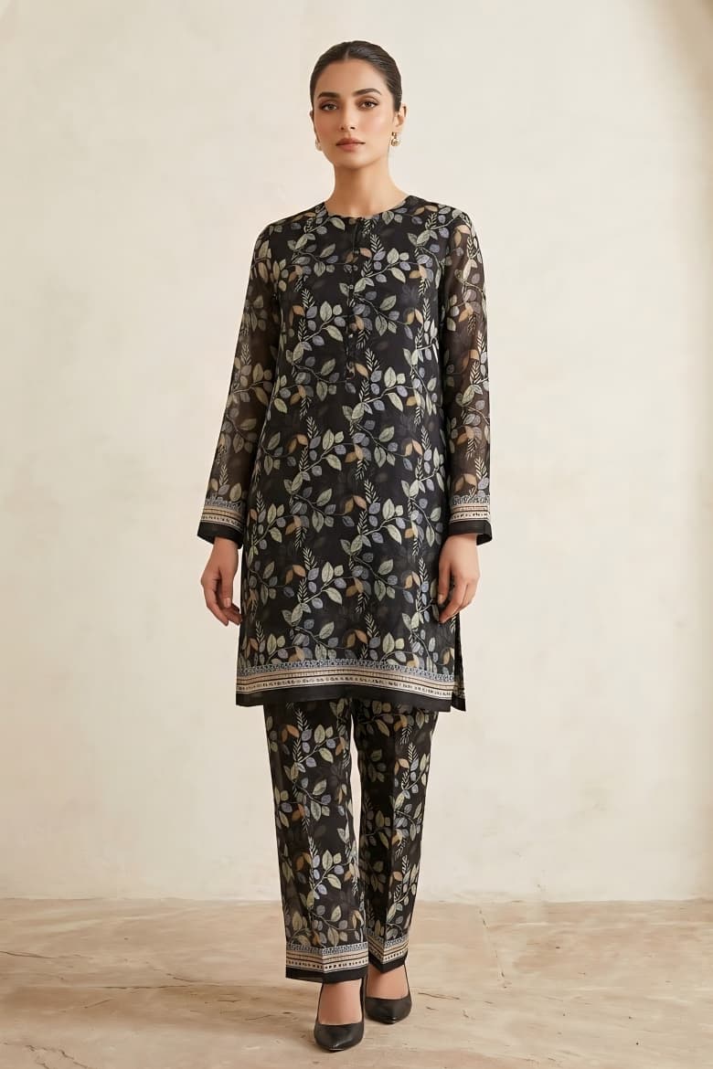 Mix Brand Unstitched Printed Khaddar Allover ST 2pc