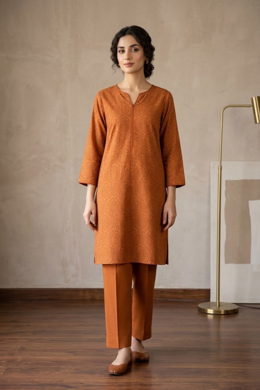 Mix Brand Unstitched Printed Khaddar ST 2pc