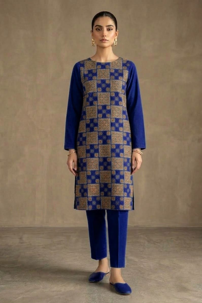 Bareeze Embroidered Karandi Unstitched ST 2pc