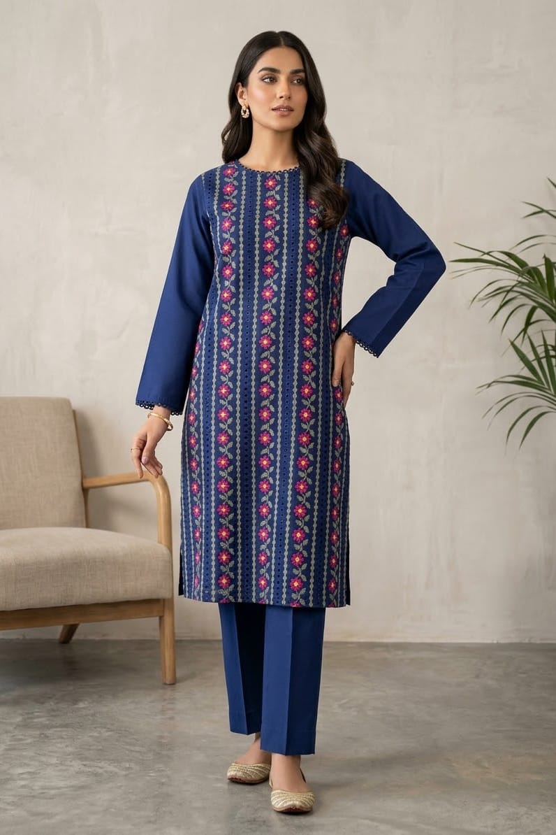 Bareeze Embroidered Karandi Unstitched ST 2pc
