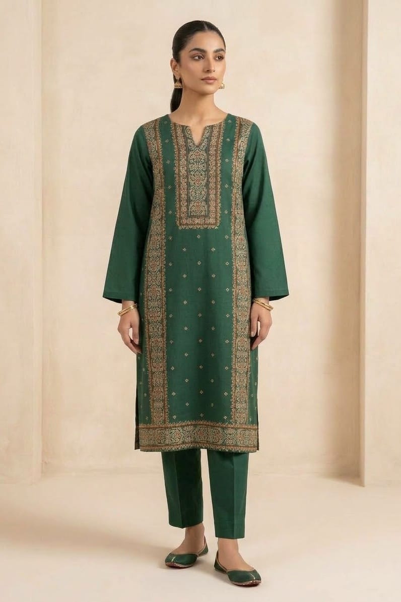 Bareeze Embroidered Karandi Unstitched ST 2pc