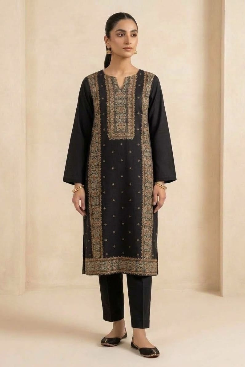 Bareeze Embroidered Karandi Unstitched ST 2pc