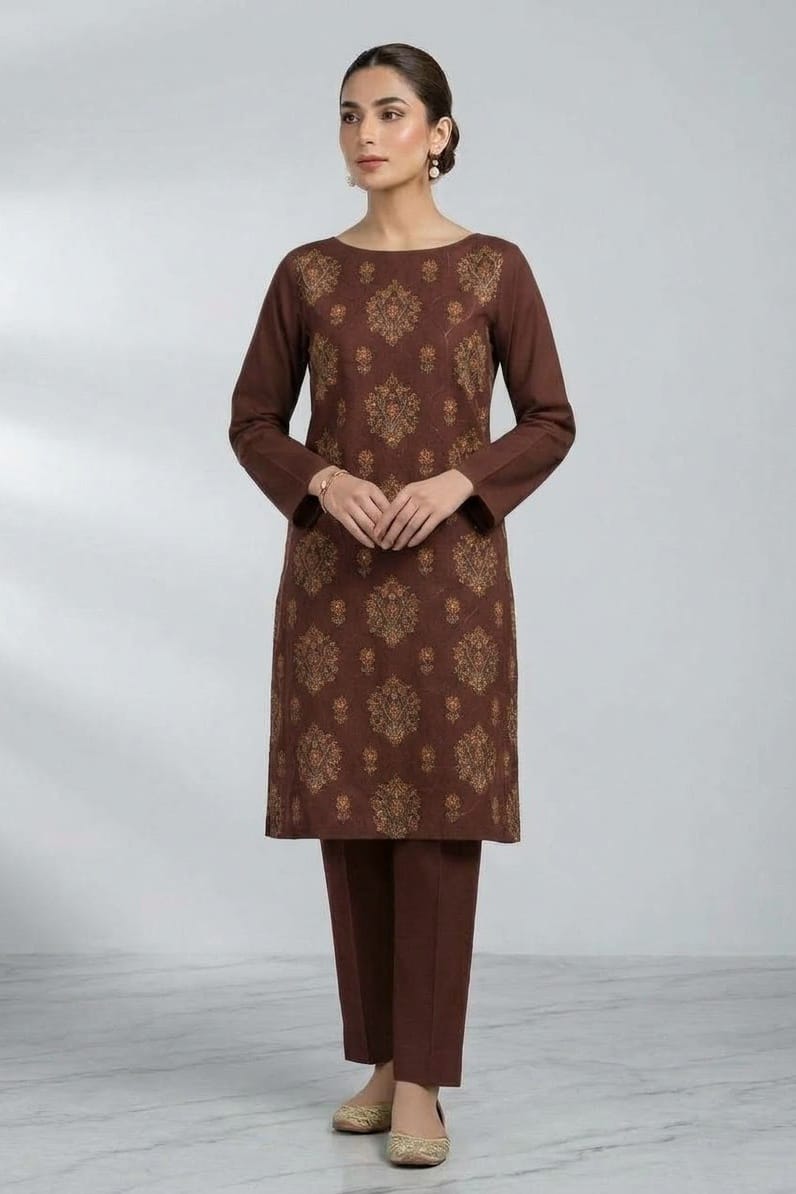 Bareeze Embroidered Karandi Unstitched ST 2pc