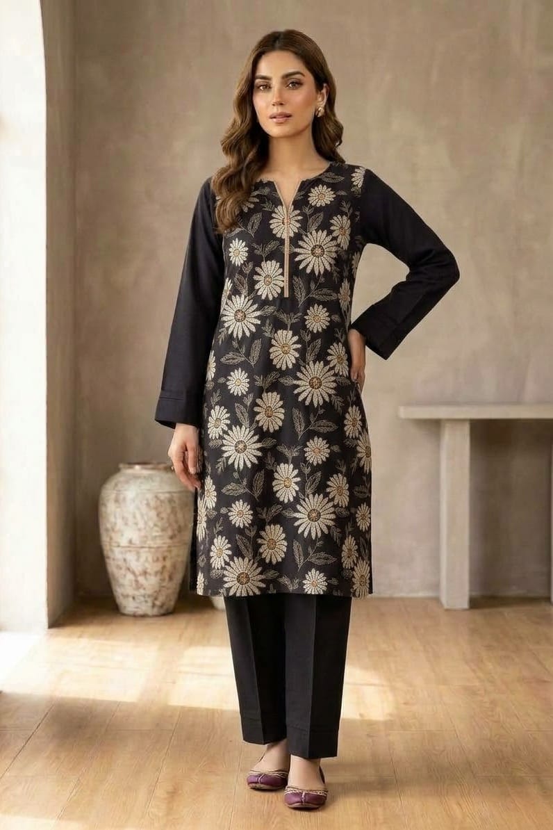 Bareeze Embroidered Karandi Unstitched ST 2pc
