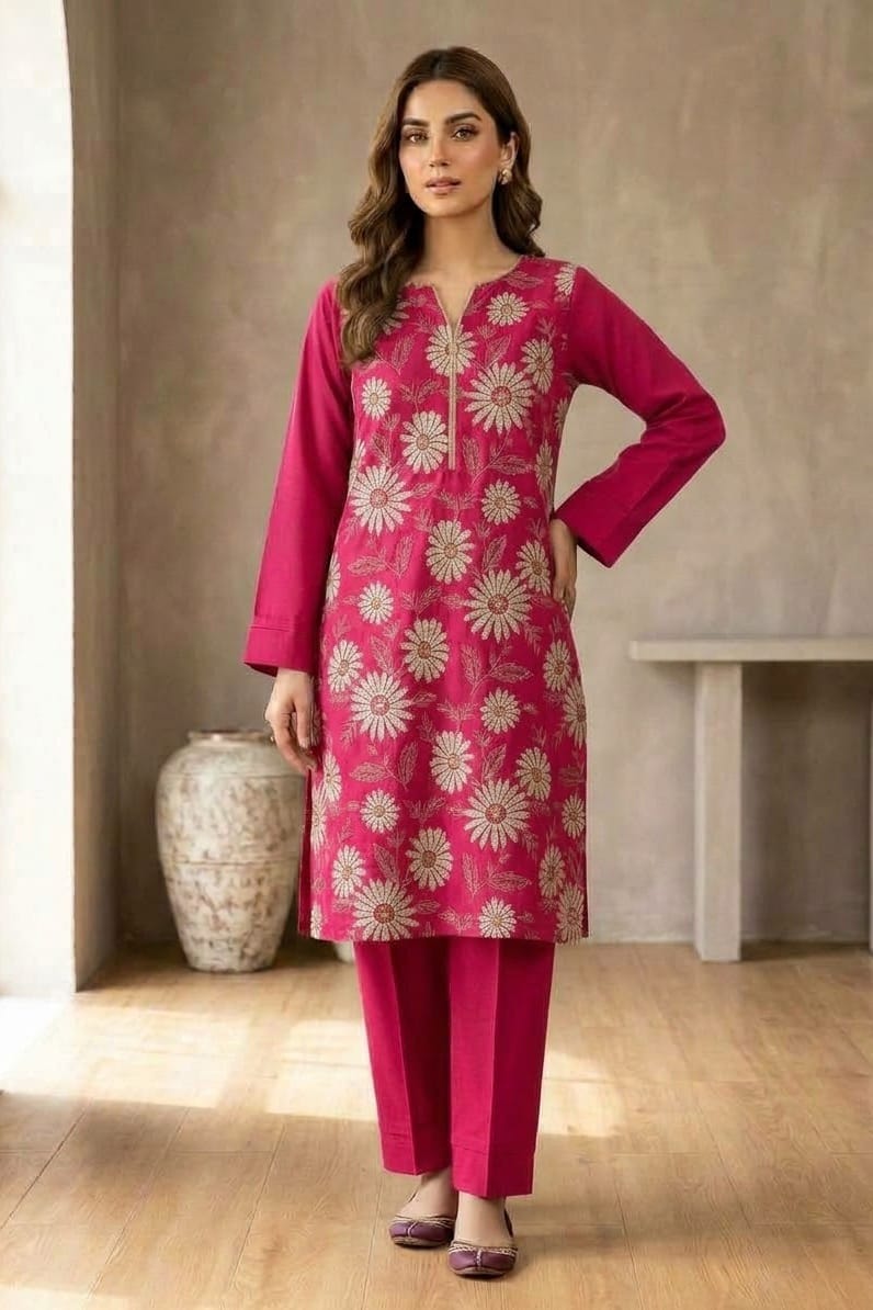 Bareeze Embroidered Karandi Unstitched ST 2pc