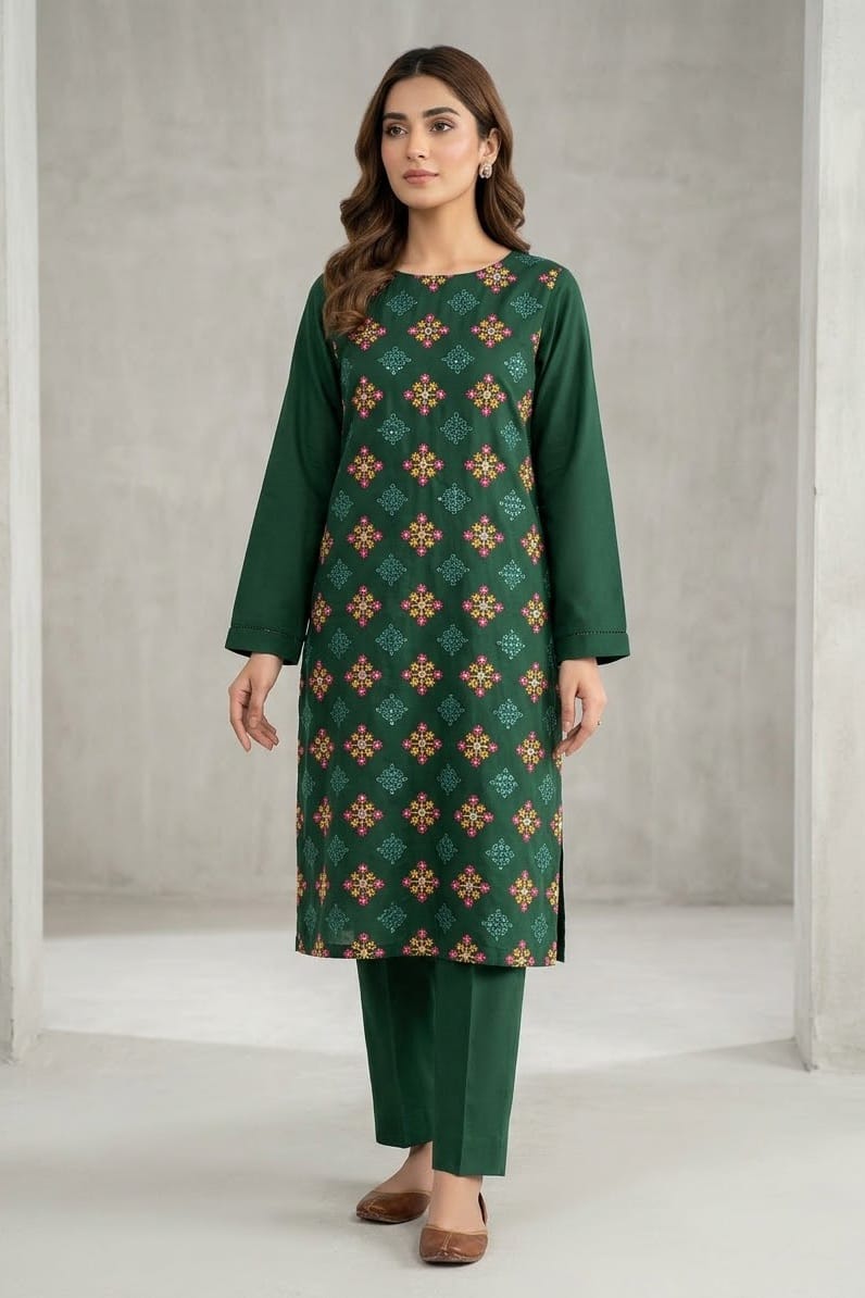 Bareeze Embroidered Karandi Unstitched ST 2pc