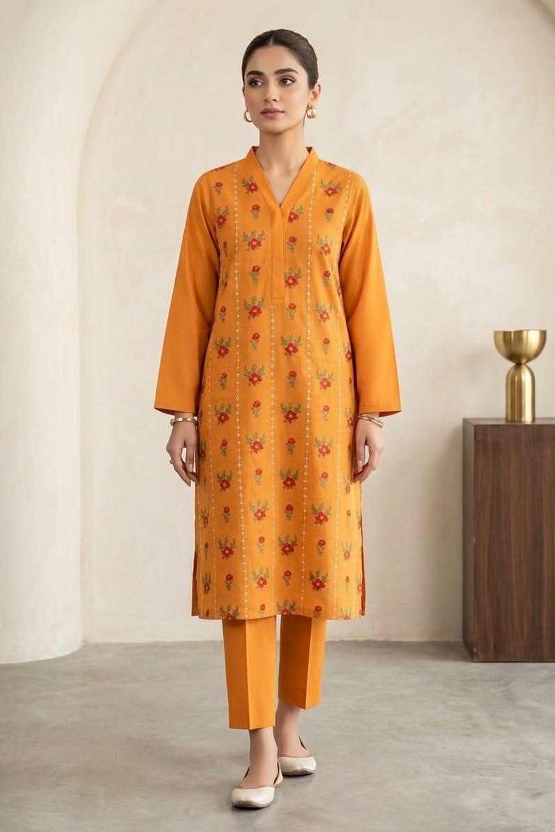 Bareeze Embroidered Karandi Unstitched ST 2pc