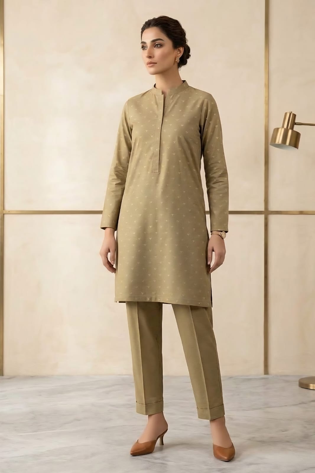 Kayseria Cotton Jacquard Unstitched ST 2pc