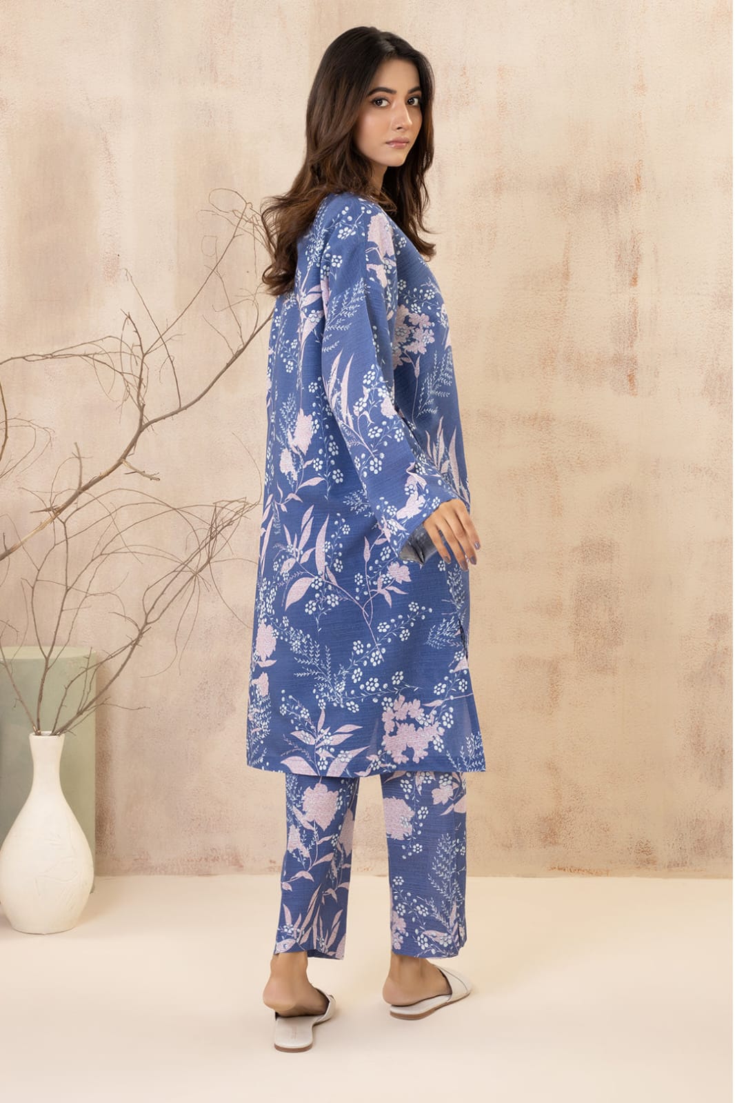 Zellbury Stitched Printed Khaddar ST 2pc