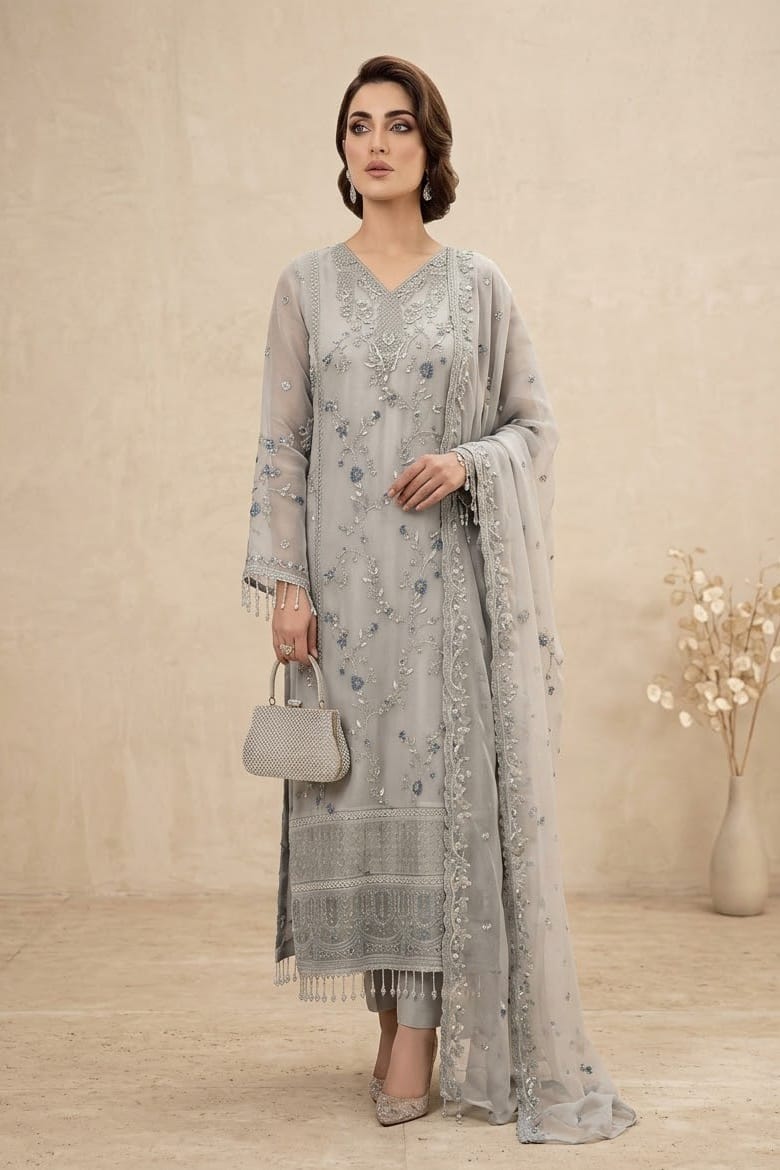 Noor Jahan Irha Unstiitched Embroidered 3pc