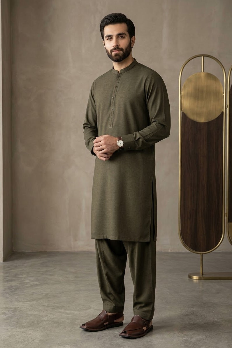Zellbury Men's Unstitched Wash & Wear