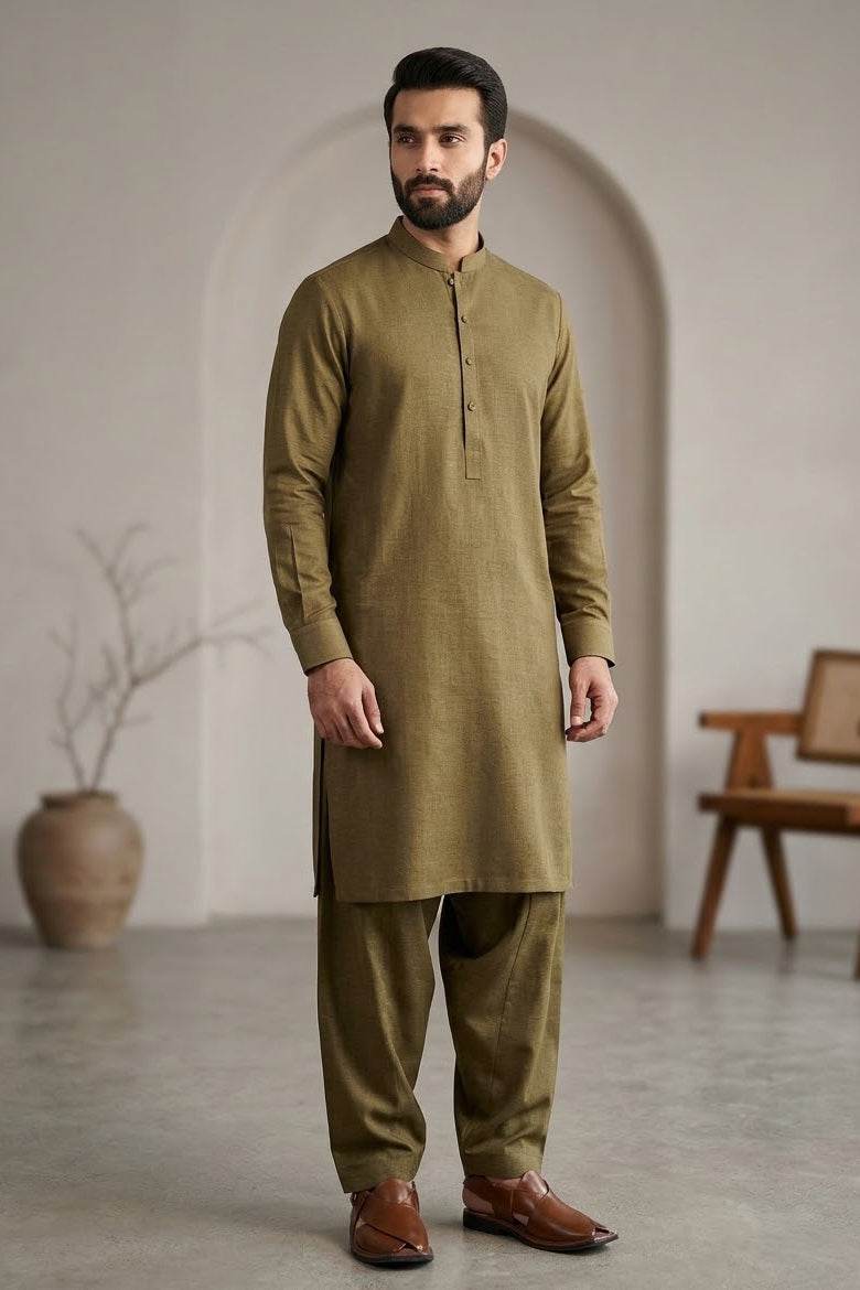 Zellbury Men's Unstitched Wash & Wear