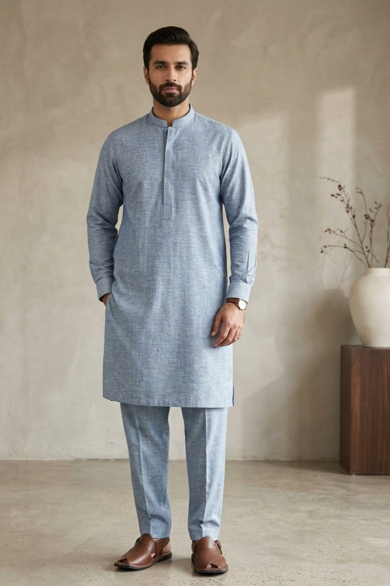 Zellbury Men's Unstitched Wash & Wear