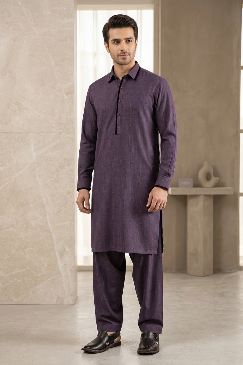 Gul Ahmed Men's Unstitched Wash & Wear