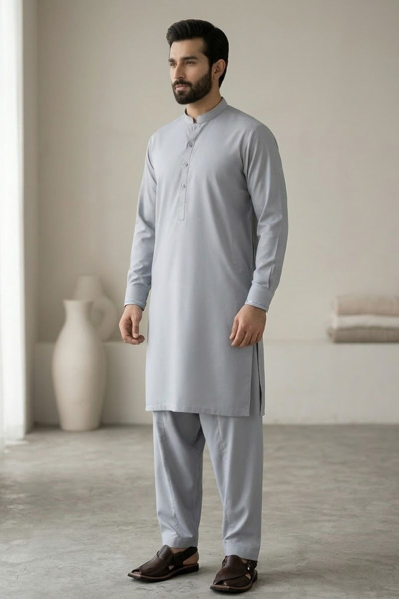 Gul Ahmed Men's Unstitched Wash & Wear