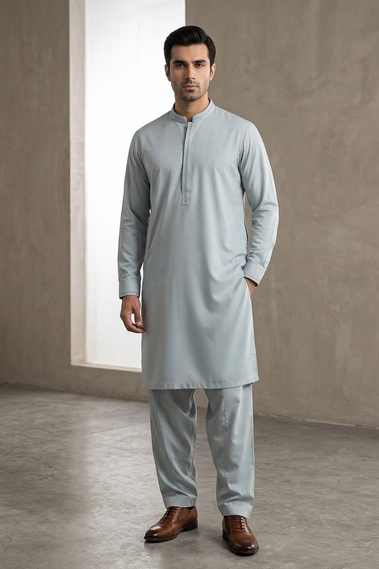 Alkaram Men's Unstitched Wash & Wear