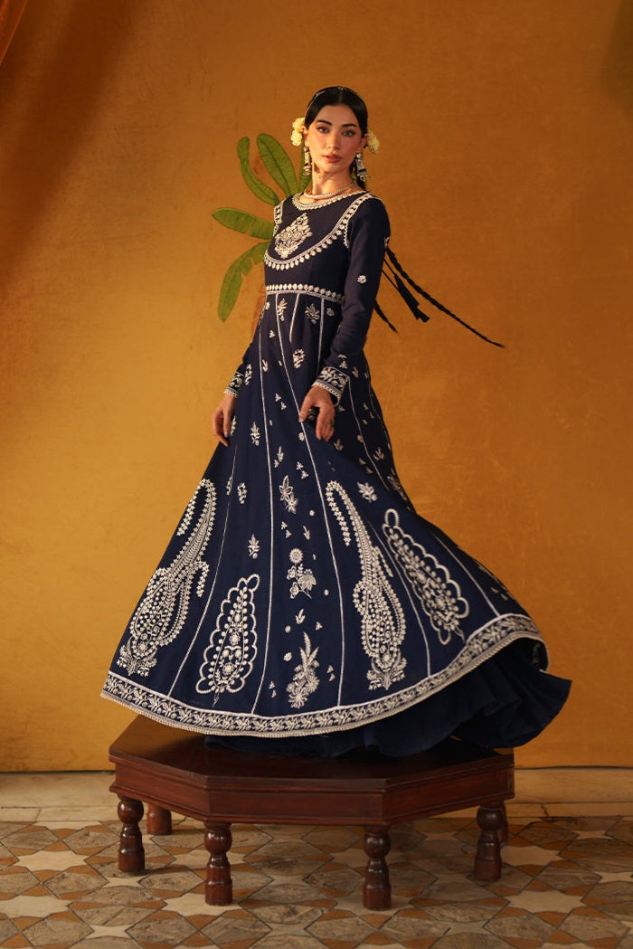 Mahnur Mastani Embroidered Luxury Karandi Unstitched 3pc
