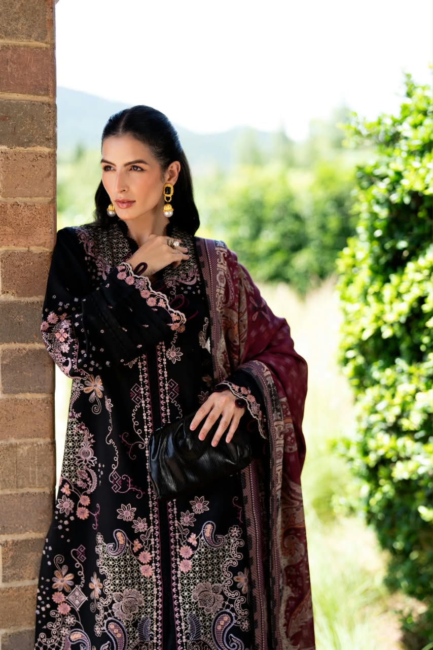 Florent Embroidered Luxury Unstitched Karandi 3pc