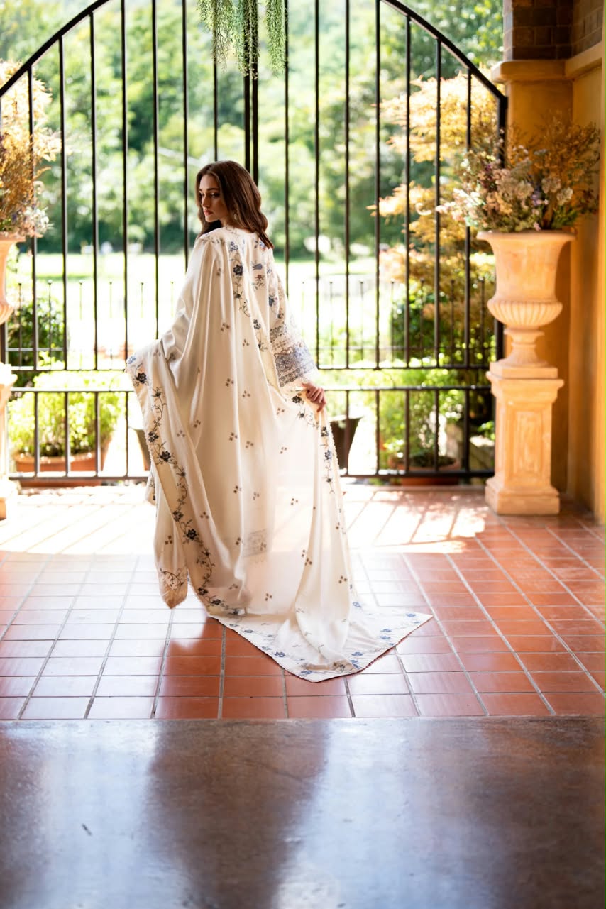 Florent Embroidered Luxury Unstitched Karandi 3pc