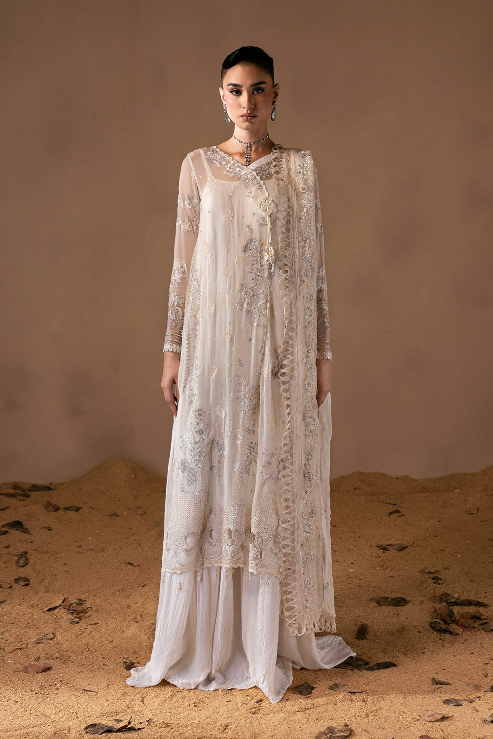 Zarposh Luxury Embroidered Unstitched 3pc