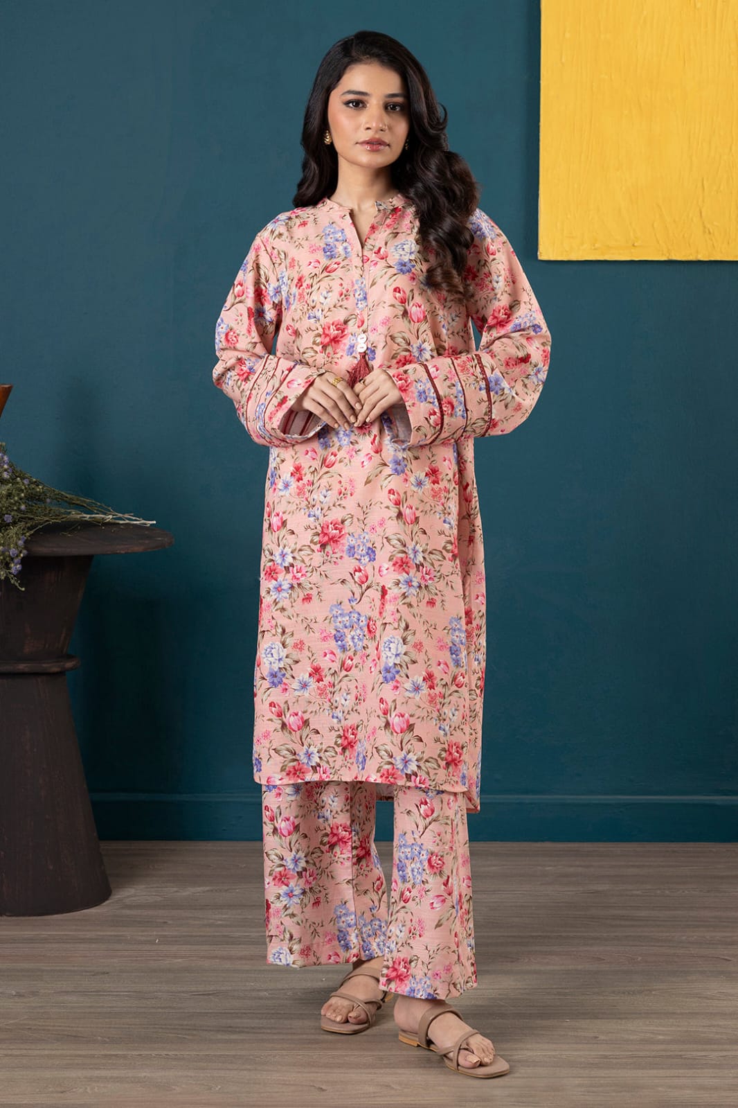 Zellbury Stitched Printed Khaddar ST 2pc