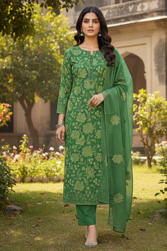 Bareeze Embroidered Lawn 3Pc