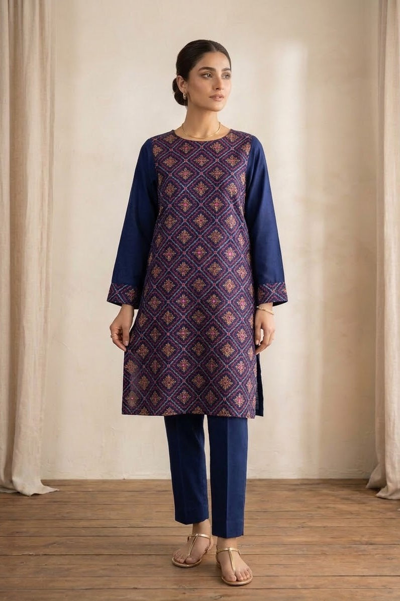 Bareeze Embroidered Karandi Unstitched ST 2pc