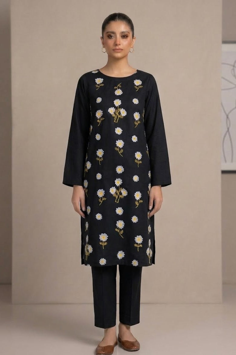 Bareeze Embroidered Karandi Unstitched ST 2pc