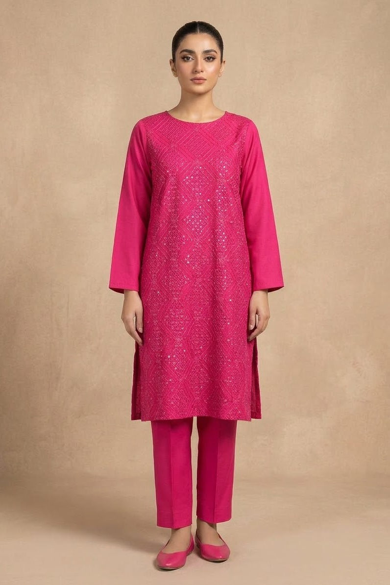 Bareeze Embroidered Karandi Unstitched ST 2pc