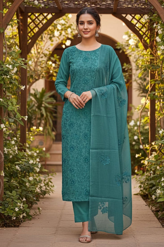 Bareeze Embroidered Lawn 3Pc