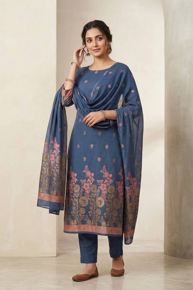 Kayseria Cotton Jacquard Unstitched 3pc