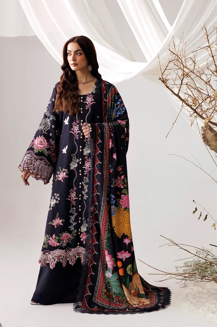 Naqsh Allure Unstitch Luxury Embroidered Karandi 3pc