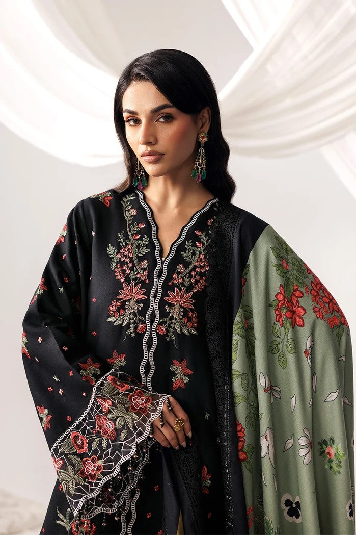 Naqsh Allure Unstitch Luxury Embroidered Karandi 3pc