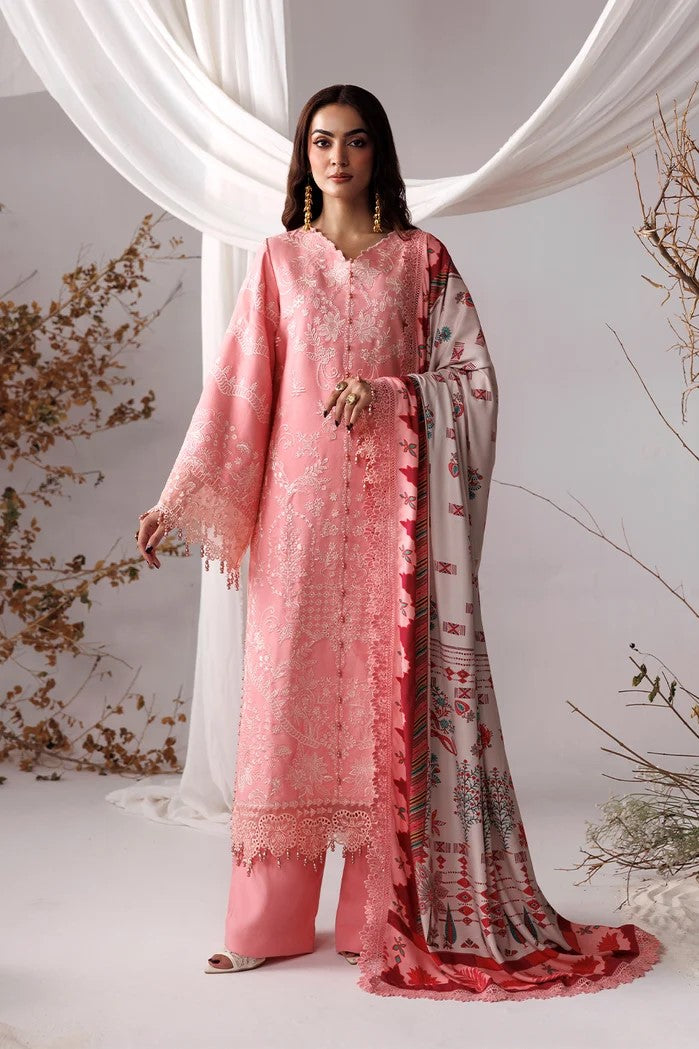 Naqsh Allure Unstitch Luxury Embroidered Karandi 3pc