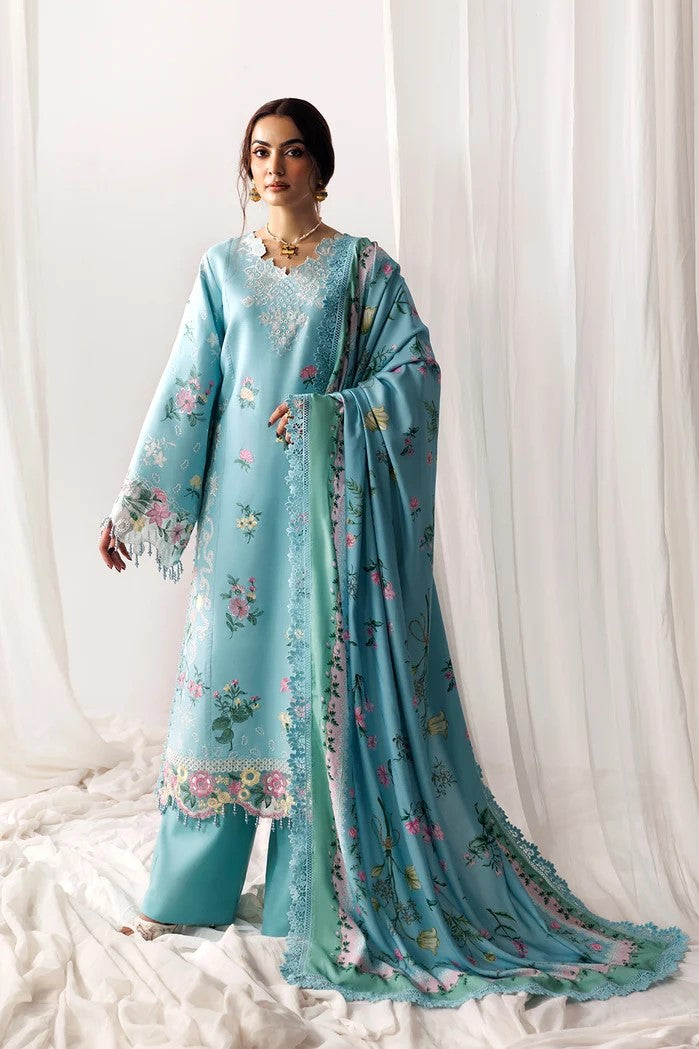 Naqsh Allure Unstitch Luxury Embroidered Karandi 3pc