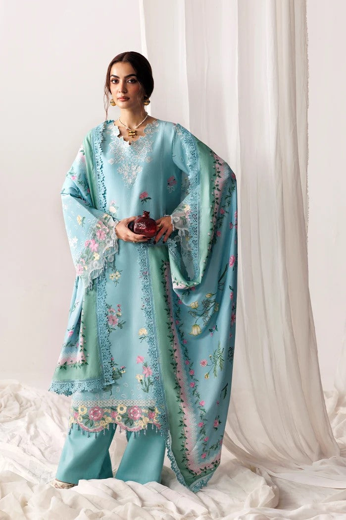 Naqsh Allure Unstitch Luxury Embroidered Karandi 3pc