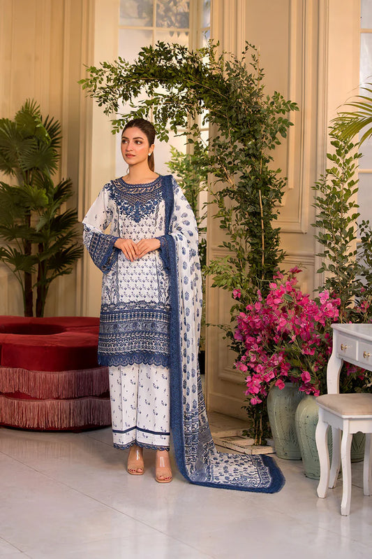 Sobia Nazir Embroidered Luxury Lawn 3pc